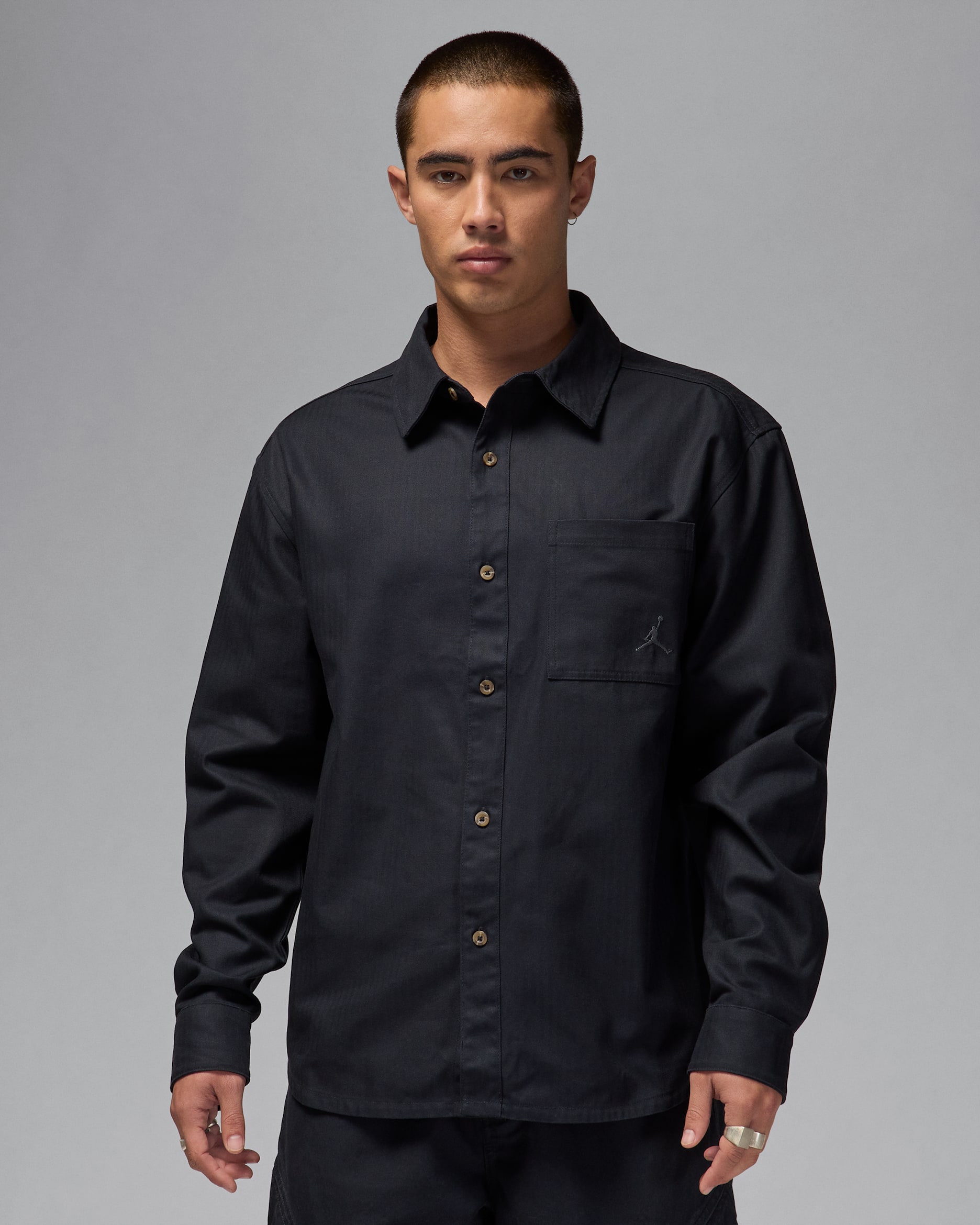 Jordan Essentials Men's Button-Down Shirt. Nike ID